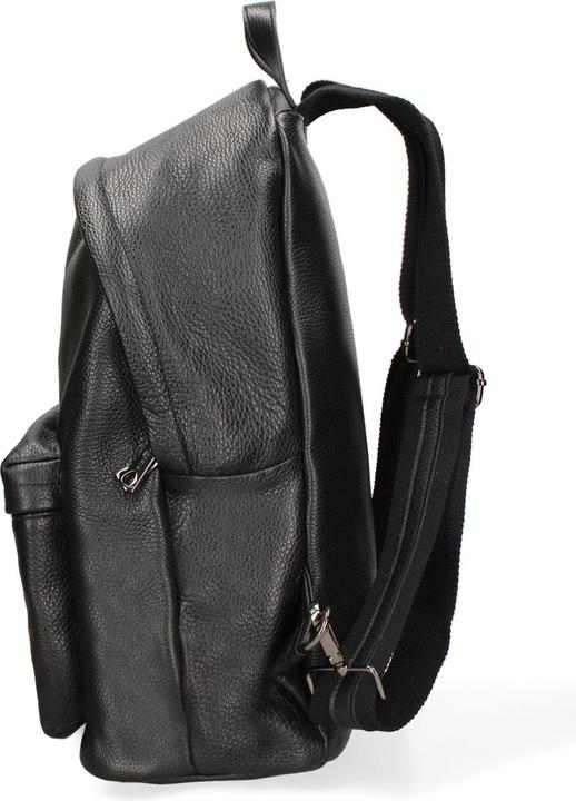 Actual product image John Richmond Herren Rucksack Aus Echtleder - Obsidian Lux Modell - 41.0 X 30.0 X 16.0 Cm