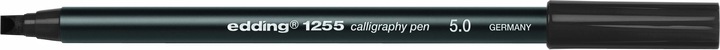 Actual product image Edding Fibre pen 1255 calligraphy pen 5.0 (Black, 1 x)