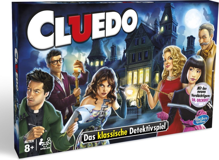 Hasbro Gaming Cluedo (Tedesco)