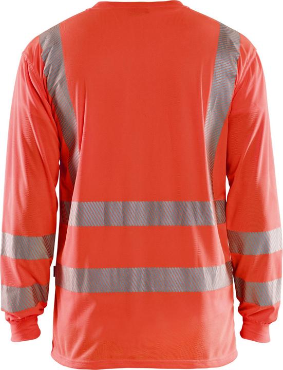 Produktbild Blakläder T-Shirt langarm und V-Ausschnitt mit hoher Sichtbarkeit und UV-Schutz (XXL)