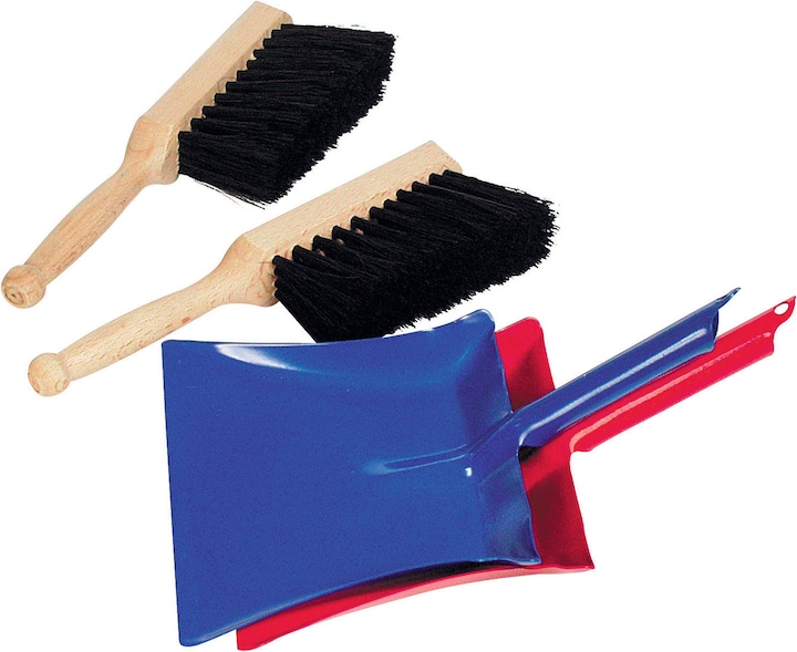Goki Broom and dustpan