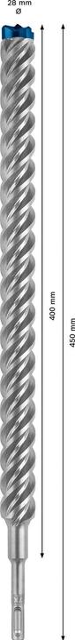 Produktbild Bosch Professional Zubehör EXPERT SDS plus-7X Hammerbohrer, 28 x 400 x 450 mm (28 mm)