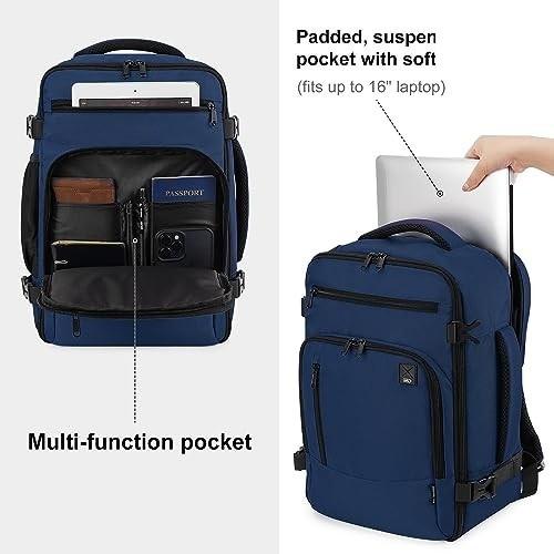 Immagine prodotto Only-Bags.Store Zaino 40 x 20 x 25 cm per Ryanair aereo viaggio zaino bagaglio a mano laptop daypacks PET (20 l)