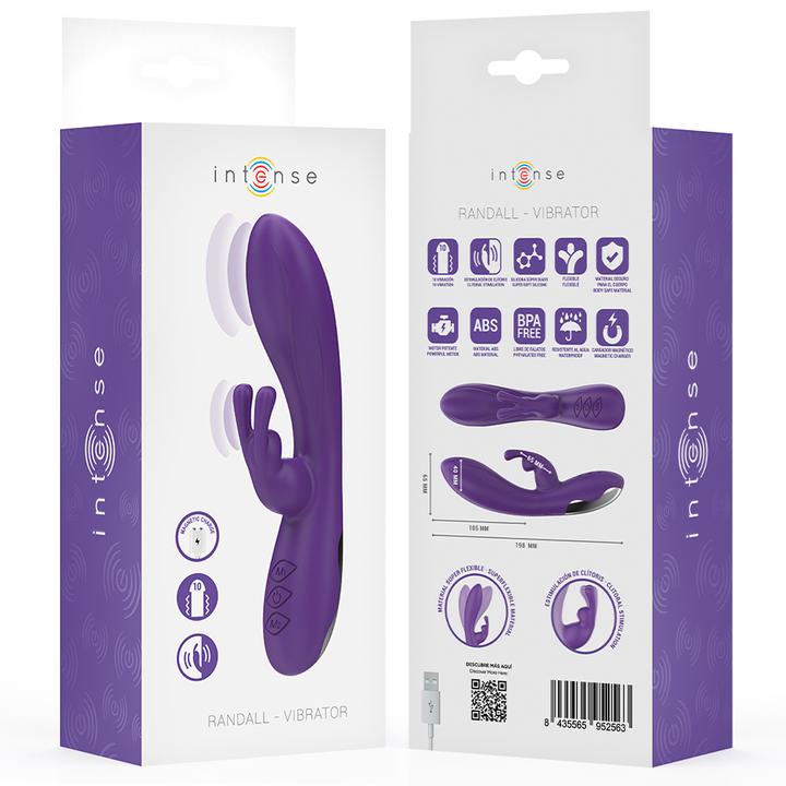 Actual product image Intense Randall Rabbit Vibrator 10 Vibrationen Lila