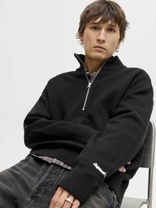 Actual product image Jack & Jones Jornorrebro Knit Half Zip Sn (S)