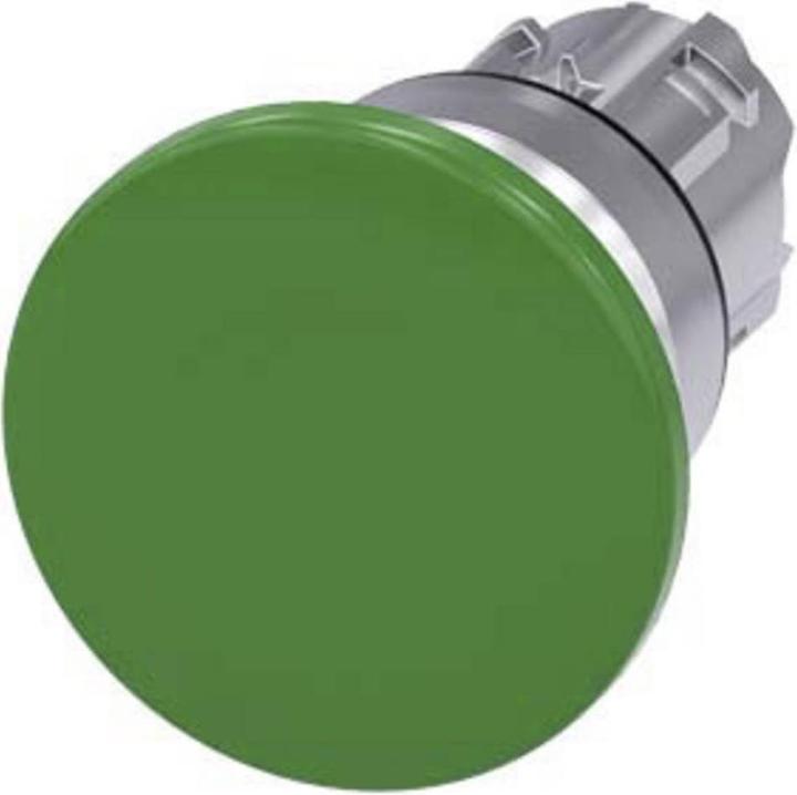 Produktbild Siemens Mushroom pushbutton 22mm green 40mm