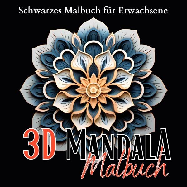 Produktbild Schwarze Malbücher:Schwarzes 3D Malbuc