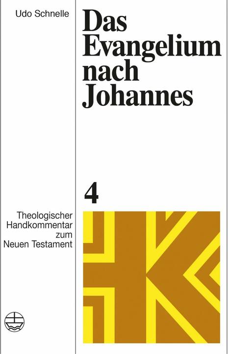 Produktbild Das Evangelium nach Johannes (Deutsch, Udo Schnelle, 2016)