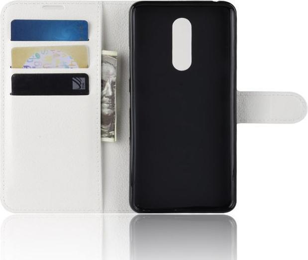 Produktbild MU Classic Litchi Leder Bookcover Series (LG G7 Fit)