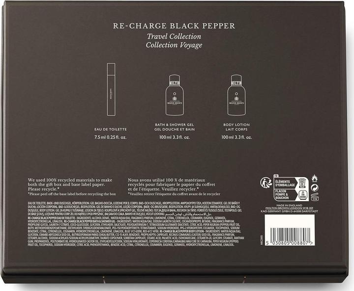 Immagine prodotto Molton Brown Bath Body Re Ch Set da regalo per la cura del corpo al pepe nero (Set per la cura dei capelli)
