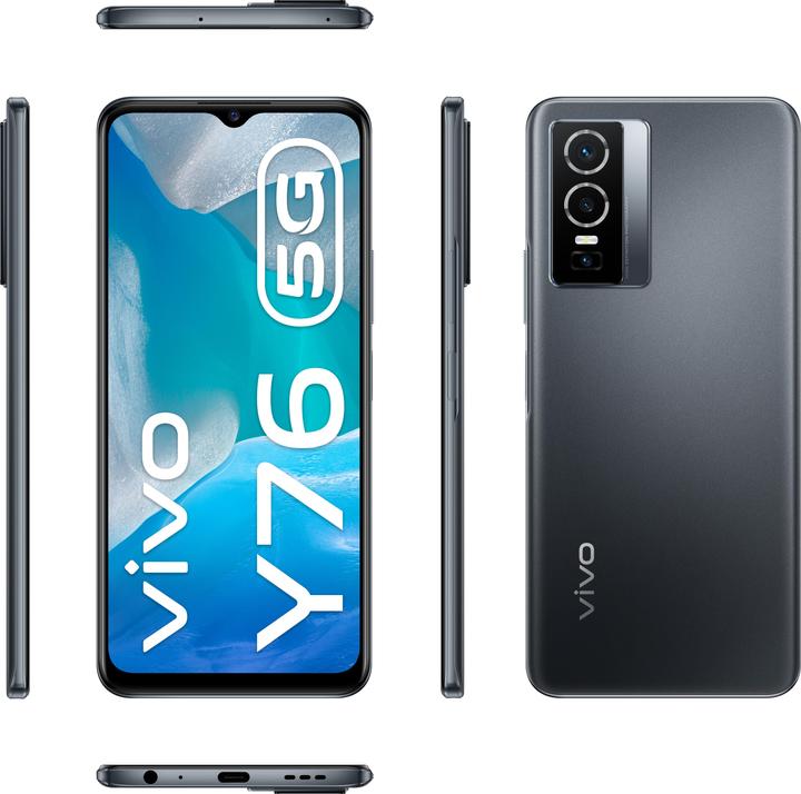 Produktbild Vivo Y76 5G (256 GB, Midnight space, 6.58", Dual SIM, 5G)