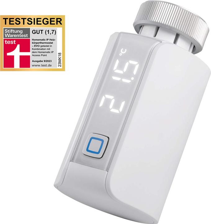 Produktbild Homematic IP Heizkörperthermostat Evo,weiss