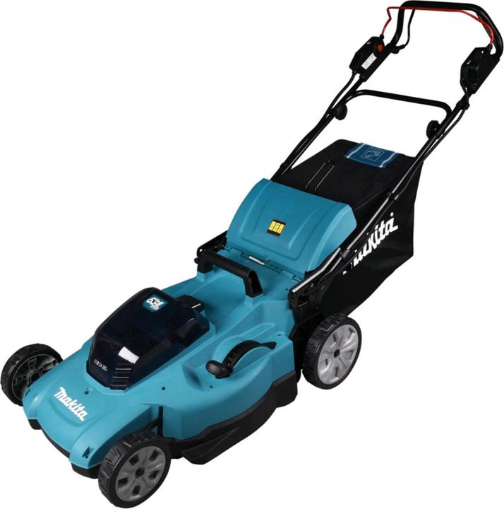 Actual product image Makita KOSIARKA 2x18V DLM539CT2 Z NAPĘDEM 53cm 2x5.0Ah (Rechargeable battery operated)