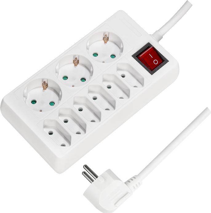 Actual product image LogiLink Socket strip (9x, CEE 7/3, 1.50 m)