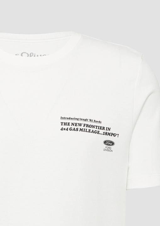 Produktbild S.Oliver T-Shirt T-Shirt mit Ford®-Artwork aus schwerer Baumwolle (XL)