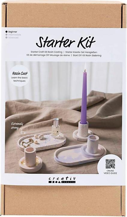 Image du produit Creativ Company Giessharz Kerzenhalter und Tabletts