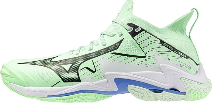 Neo mint, Black, Frontier Blue
