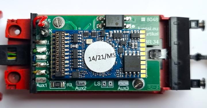 Produktbild Lüssi Decoder-Adapter für Märklin BR 34.74, 21MTC