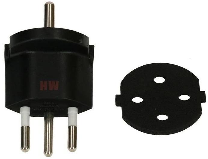 Produktbild Max Hauri Fixadapter Kupplung Schuko (Typ 12, CEE 7/7)