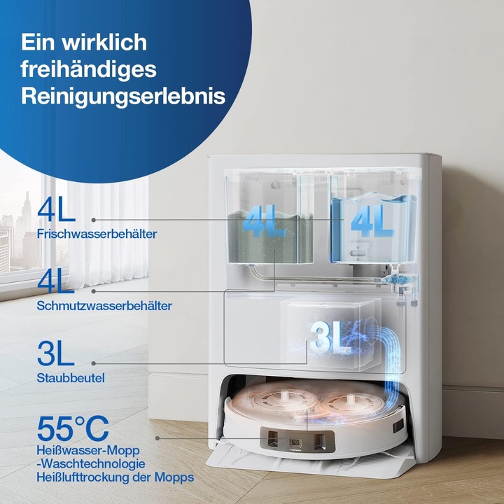 Immagine prodotto Ecovacs DEEBOT T20 OMNI (Robot aspirapolvere)
