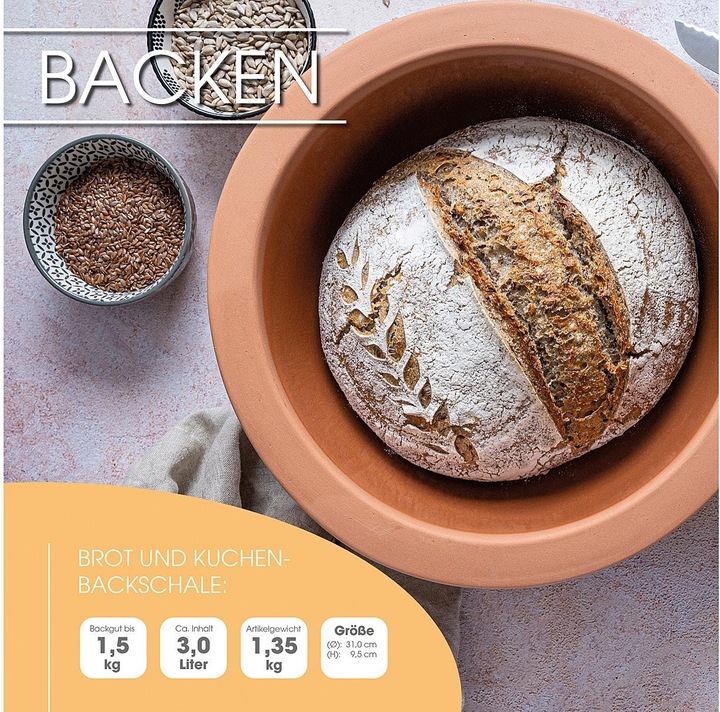 Productafbeelding Römertopf Broodschaal (31 cm)