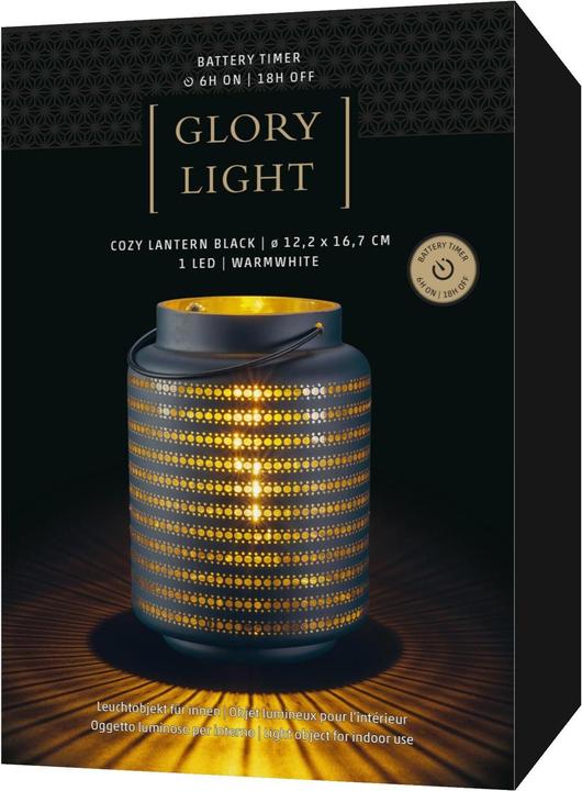 Image du produit STT Lanterne Cozy, S, 16.7 cm, Noir