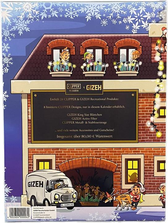 Image du produit Clipper x Calendrier de l'Avent de Gizeh 2023