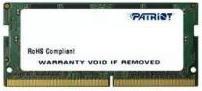 Actual product image Patriot PSD416G26662S Memory module GB DDR4 (1 x 16GB, 2666 MHz, DDR4-RAM, SO-DIMM)