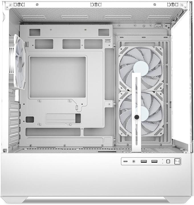 Immagine prodotto Sharkoon MK6 RGB White mATX (bianco) (mATX, Mini-ITX)