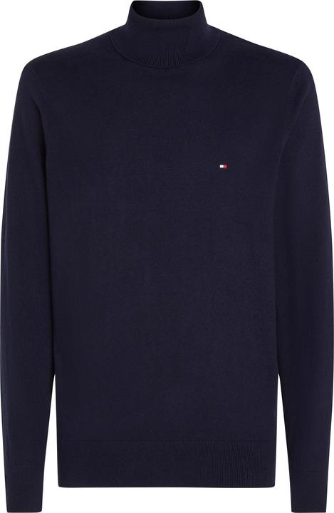 Actual product image Tommy Hilfiger Pima CTN Cashmere Pullover Roll Neck Desert S (M)