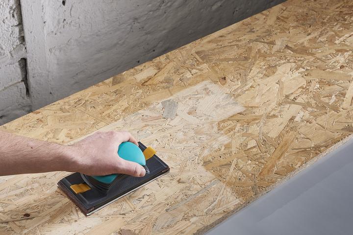Produktbild wolfcraft 1 Haft-Schleifpapierrolle, K180, 4mx93mm (180)