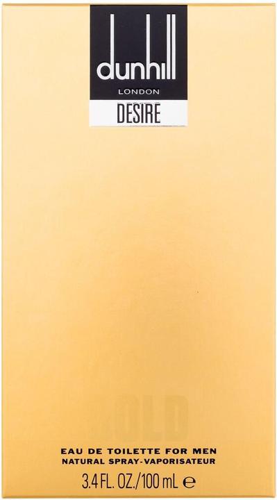 Actual product image Dunhill Desire for Men Gold (M) (Eau de toilette, 100 ml)