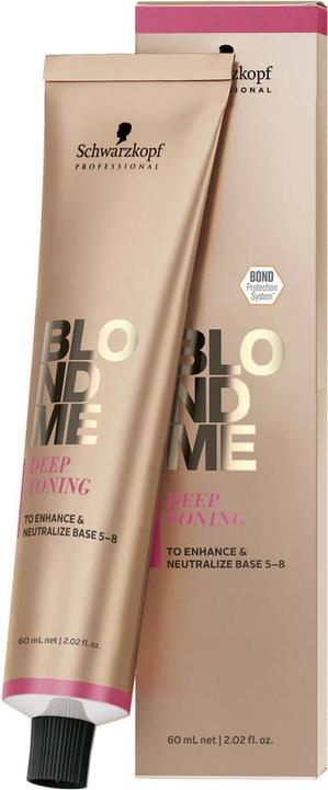Actual product image Schwarzkopf Blondme - Deep Toning Deep Chestnut (Blond)