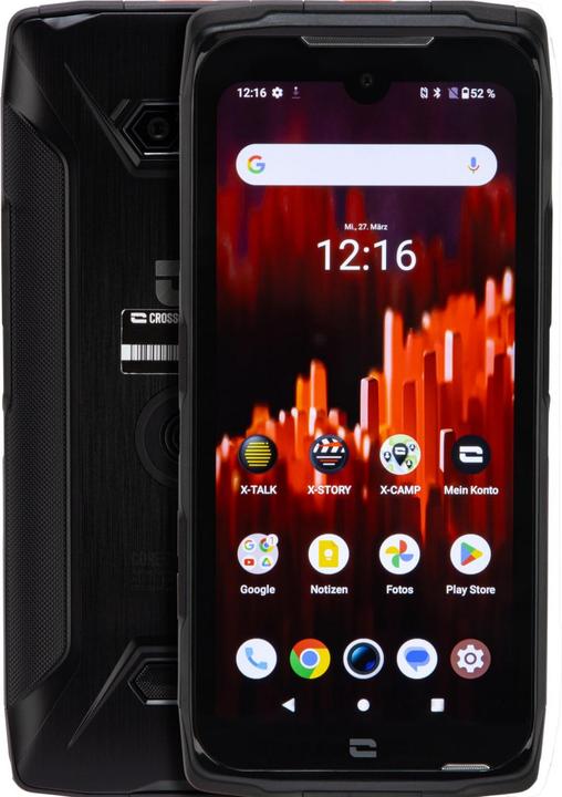 Image du produit Crosscall CORE-Z5 (128 Go, Noir, 6.08", Double SIM + SD, 5G)