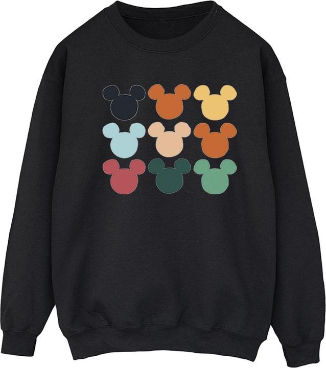 Immagine prodotto Disney Mickey Mouse Heads Square Felpa Donna (M)