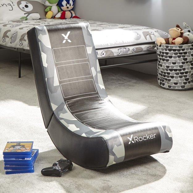 Immagine prodotto X Rocker XROCKER Gaming Bodensessel grau-camo