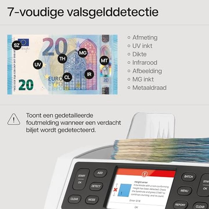 Produktbild Safescan 2865-S (Geldscheinzähler)