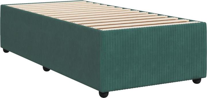 Produktbild VidaXL Bo x springbett mit Matratze 120 x 200 cm Samt (120 x 200 cm)