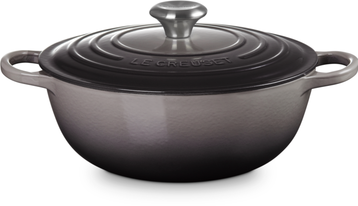 Produktbild Le Creuset Bräter LA MARMITE SIGNATURE dunkelgrau (Bräter + Schmortopf, Emaille, Gusseisen)