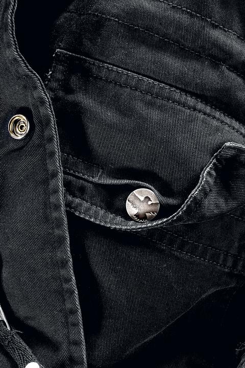 Actual product image Black Premium Army Field Jacket (L)