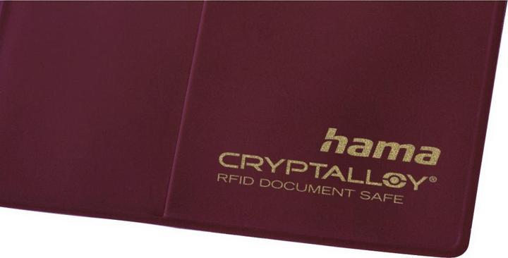 Actual product image Hama Passport data protection cover International, RFID, Bordeaux (Document & Wallet)