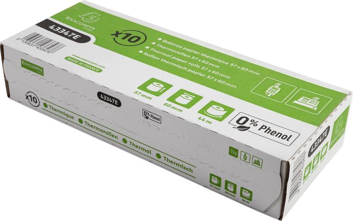 Actual product image Exacompta Rolls of thermal paper