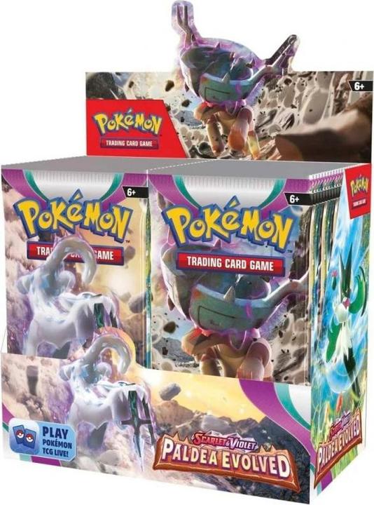 Pokémon Booster pack Scarlatto e Viola-Paldea Evoluta (Inglese)