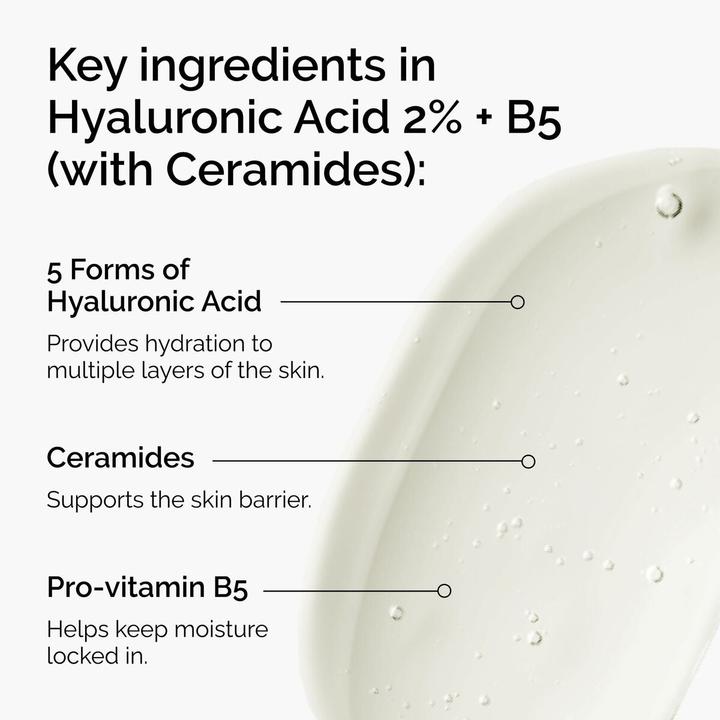Image du produit The Ordinary Acide hyaluronique 2% + B5 (30 ml)