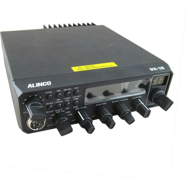 Produktbild Alinco Amateurfunk DX-10, AM, FM, SSB 10M CW TRX 28 - 29,7 MHz (AM, FM)
