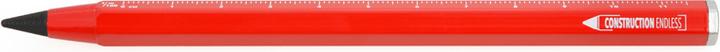 Actual product image Troika CONSTRUCTION ENDLESS Crayon sans fin, rouge (HB, 1 x)
