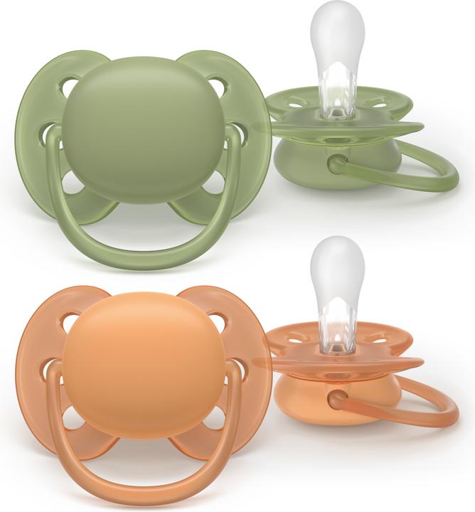 Actual product image Philips Avent Pacifier SCF093/05 ultra soft (2x)