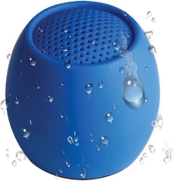 Produktbild Boompods Zero Bluetooth® Lautsprecher Freisprechfunktion, stossfest, Wasserfest Blau (5 h, Akkubetrieb)
