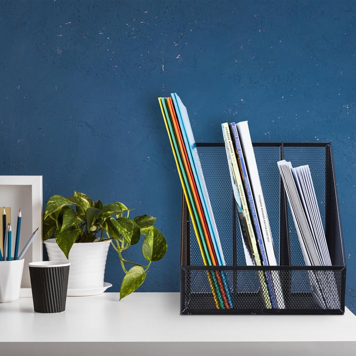 Actual product image Relaxdays Magazine file (A4)