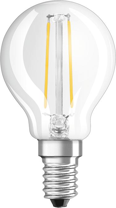 Image du produit Osram LED Leuchtmittel LED Retrofit CLASSIC P 1.8W 827 Clear E14 Warm weiss 4099854467585 (E14, 250 lm, 1x)